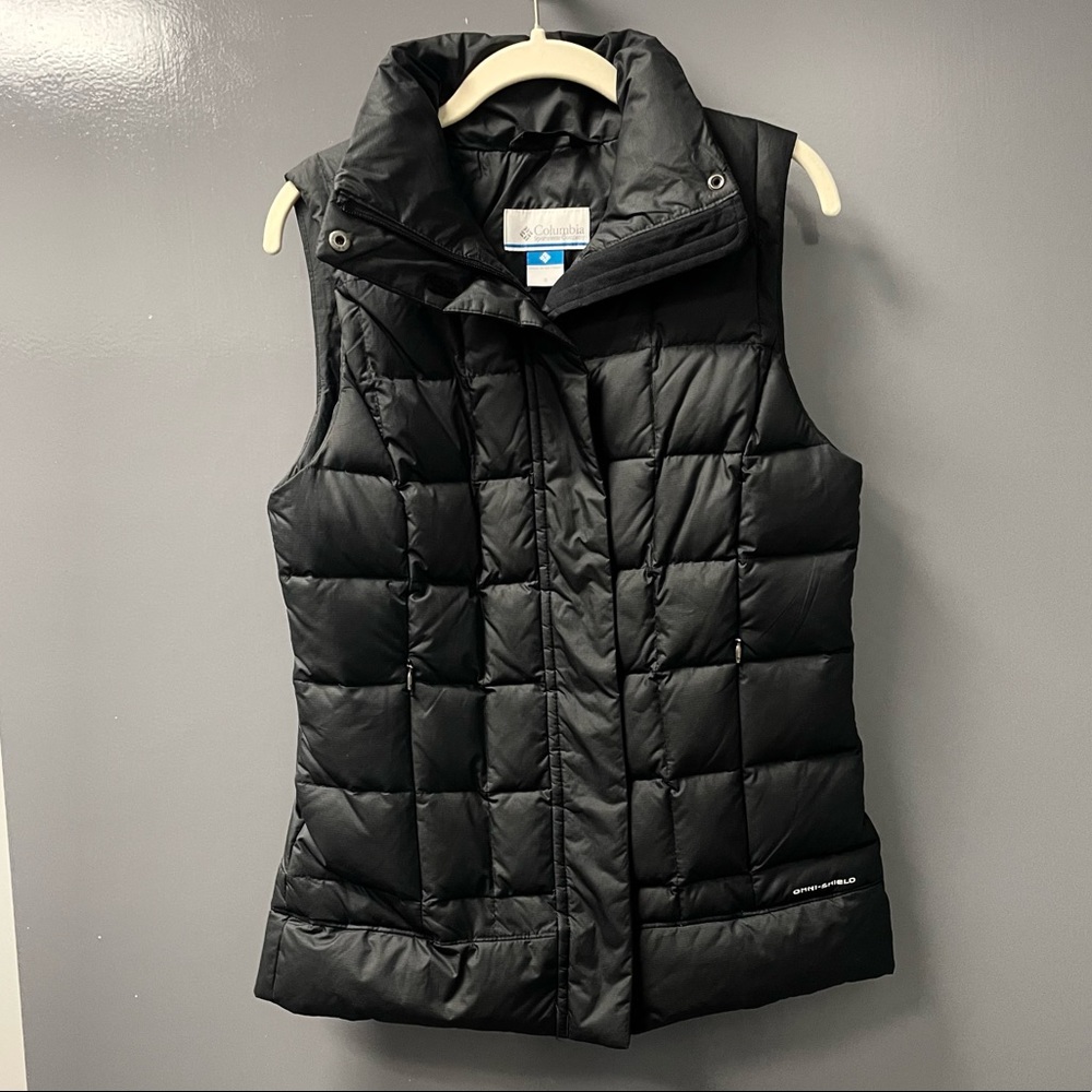 Columbia Omni Shield Vest Size Small Black